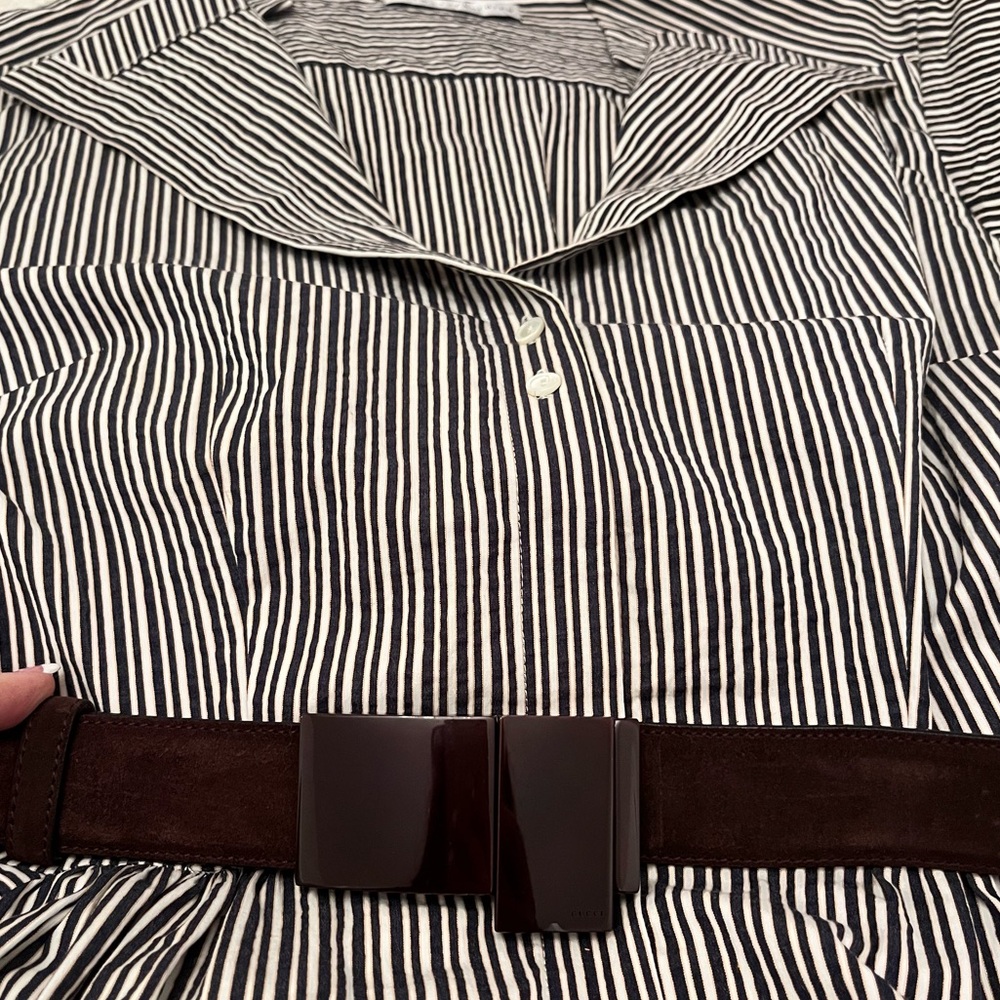Gucci Suede Belt with Certificate of Authenticity Excellent condition - Picture 3 of 16